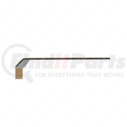 Freightliner A18-69091-100 Sleeper Side Panel Trim - Upholstery, Sidewall, Window, Gray, Reinforced Glass Fiber, Left Hand