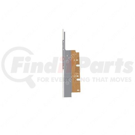 Freightliner A18-71287-302 Sleeper Side Panel Trim - Upholstery, Sidewall, Window, Fridge, TV, Gray, Polyester, Laminated Fiber Board, Right Hand