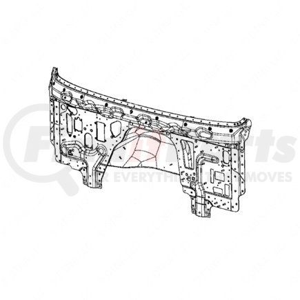 Freightliner A18-71499-001 Firewall - Aluminum, 4 mm THK