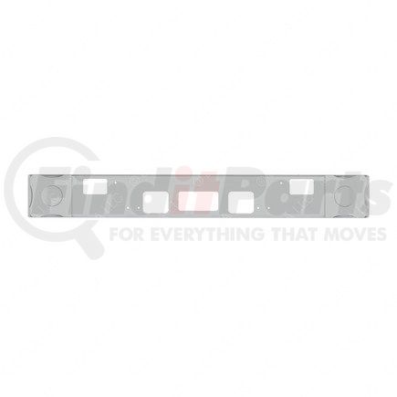 Freightliner A2128236004 Bumper - Front, 12 in., Drop, Fog Lamps, Polished, 24U