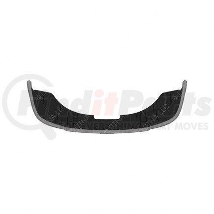 Freightliner A21-28546-072 Bumper - Gray, without Light Cutouts, 1700 Rad