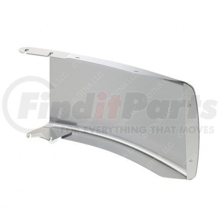 Freightliner A21-26500-047 Bumper End - Left Side, Steel, 575.41 mm x 353.52 mm, 3.42 mm THK