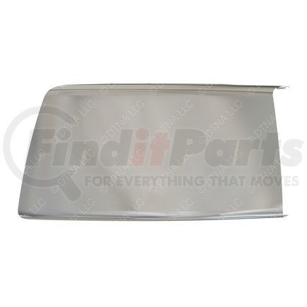 Freightliner A21-27918-000 Bumper End - Left Side, 617.59 mm x 353.52 mm, 3.42 mm THK