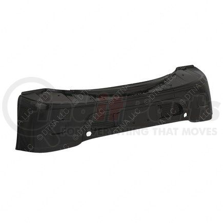 Freightliner A21-28948-018 Bumper - Enhanced Aerodynamic, Gray, without Light Cutouts, No Radar