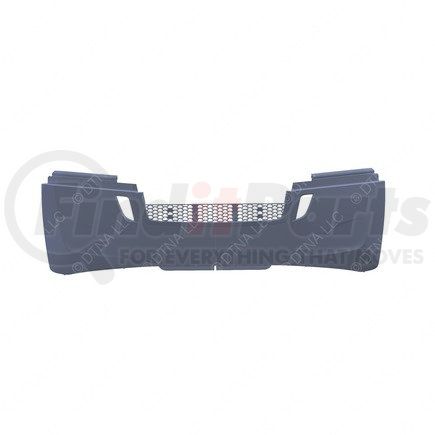 Freightliner A21-28979-032 Bumper - Aeroclad, Gray, without Light Cutouts