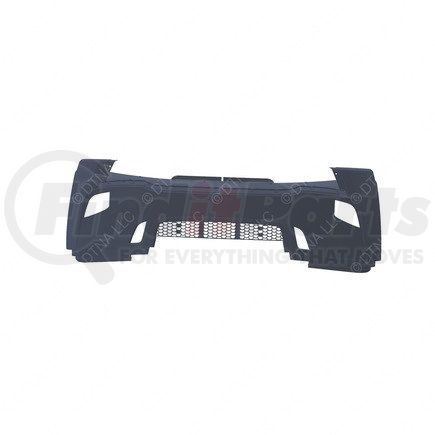 Freightliner A21-28979-042 Bumper - Aeroclad, Gray, with Light Cutouts, Low Clearance