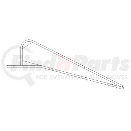 Freightliner A22-28399-000 Fifth Wheel Ramp - Steel, 0.25 in. THK