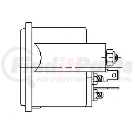 Freightliner A22-39579-000 Differential Temperature Gauge - 2.57 in. Length