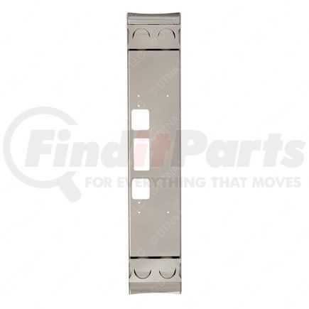 Freightliner A21-28689-001 Bumper - 18 in., Steel, Chrome, Step