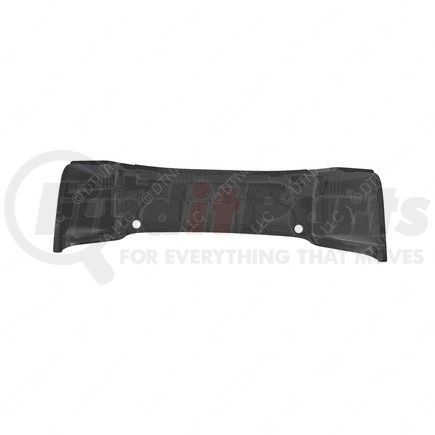 Freightliner A21-28940-000 Bumper - Enhanced Aerodynamic, Gray, without Light Cutouts, No Radar