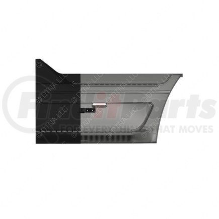 Freightliner A2248291009 Truck Fairing - Polyamide and PolypheNylon Ether, Silhouette Gray, 4 mm THK