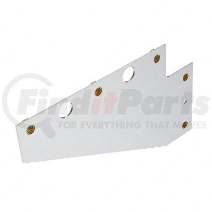 Freightliner A22-41105-000 Multi-Purpose Hardware - Left Side, Aluminum, 207 mm x 122 mm, 1/4-20 in. Thread Size
