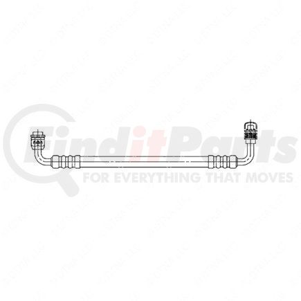Freightliner A22-41330-022 A/C Hose - #6, 90 deg, 76.75 in., Assembly