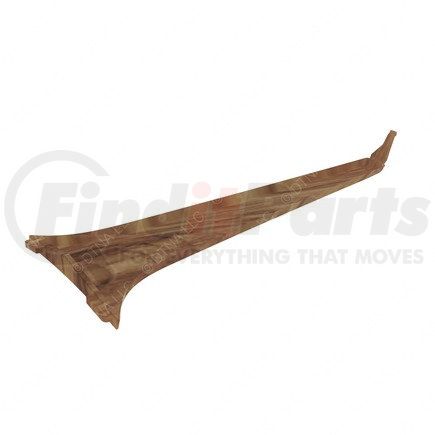 Freightliner A22-42291-003 Dashboard Trim - Polycarbonate/ABS, Mesa Brown, 2.5 mm THK