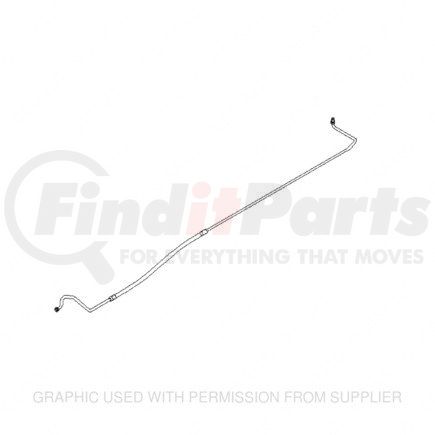 Freightliner A22-45945-001 HVAC Hardline - Nylon, 0.17 in. THK