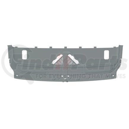 FREIGHTLINER A22-57471-004 - overhead console - polycarbonate/abs, slate gray, 1828.74 mm x 615.55 mm | console assembly - overhead - front, tumbleweed