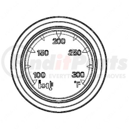 Freightliner A2254076102 Transmission Temperature Gauge