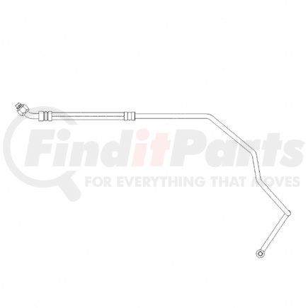 Freightliner A22-60396-001 A/C Hose Assembly - H01 to Compartment