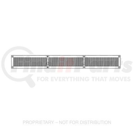 Freightliner A22-60437-000 Grille Screen - 956 mm Length