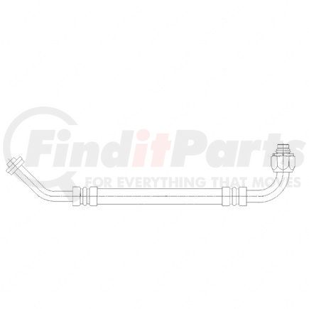 Freightliner A22-59072-008 A/C Hose Assembly - H01 to Compressor