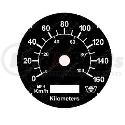 Freightliner A22-63855-000 Gauge, Speedometer With Odometer