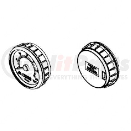Freightliner A2263861001 Tachometer Gauge - 9V to 16V, -40 to 85 deg. C Operating Temp.