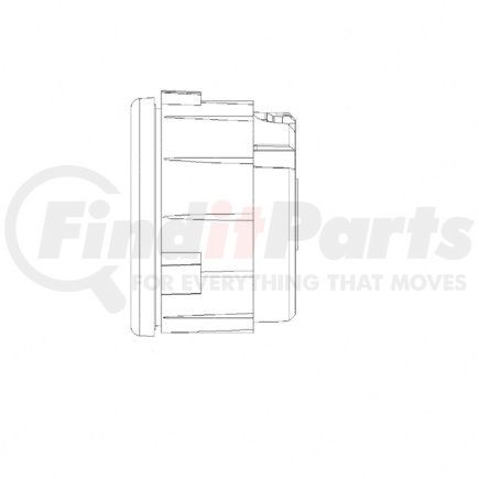 Freightliner A22-66352-103 Gauge - Electric, Voltage, Bright