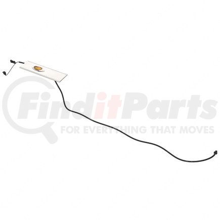 Freightliner A22-64729-011 Valance Panel - Right Side, Stainless Steel, 420 mm x 115 mm, 0.91 mm THK