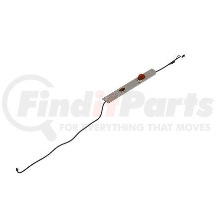 Freightliner A22-68328-004 Valance Panel - Stainless Steel, 840.91 mm x 114.93 mm, 0.91 mm THK