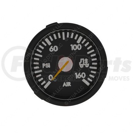 Freightliner A22-66876-003 Brake Pressure Gauge - Air Pressure, Suspension, US, Black