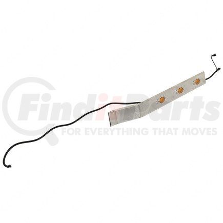 Freightliner A22-67210-003 Valance Panel - Right Side, Stainless Steel, 1295.4 mm x 115 mm, 0.91 mm THK