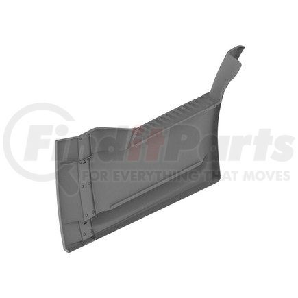 Freightliner A22-69473-108 Truck Fairing - Left Side, Thermoplastic Olefin, Silhouette Gray, 4 mm THK