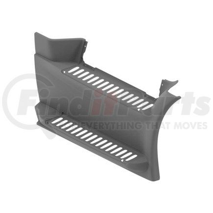 FREIGHTLINER A22-69473-307 - panel reinforcement - right side, thermoplastic olefin, black, 4 mm thk | fairing - panel, 113, reinforcement, right hand, painted