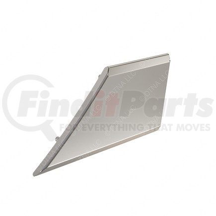 Freightliner A22-69717-001 Valance Panel - Right Side, Stainless Steel, 239.1 mm x 115 mm, 0.91 mm THK