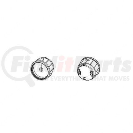 Freightliner A22-71048-103 Engine Oil Temperature Gauge - 1.58 in. Length