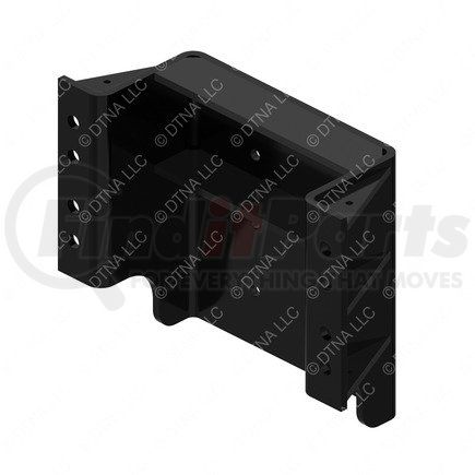 Freightliner A22-69949-000 Trailer Jack Mount Bracket - Steel, Black, 9.53 mm THK