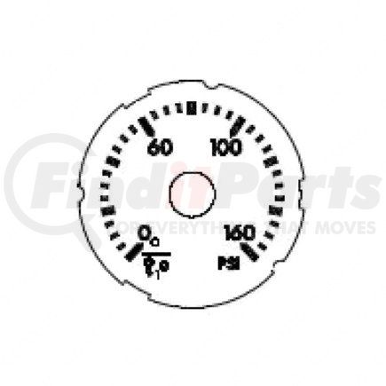 Freightliner A22-71049-102 Gauge - ICU4Me, Axle Liftable 1, Bright
