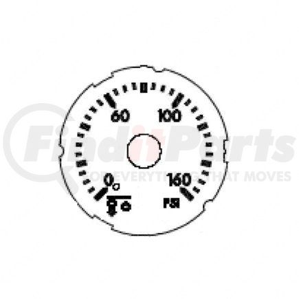 Freightliner A22-71049-105 Gauge - Liftable Axle, ICU4Me, Bright