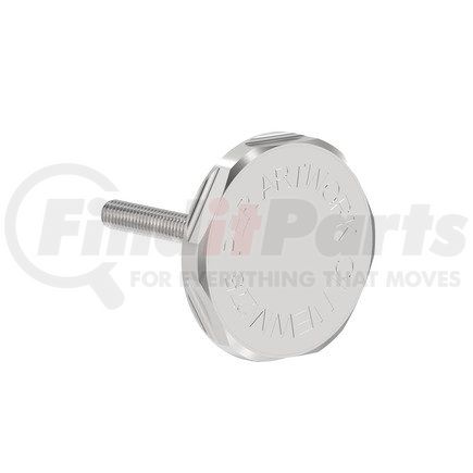 Freightliner A22-72710-000 Wheel Nut Cover - Left Side, Aluminum and Zinc Alloy , M10 x 1.25-LH mm Thread Size