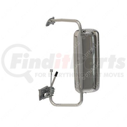 Freightliner A22-71280-008 Door Mirror - Assembly, Rearview, Outer, 24U, Detroit Diesel Electrical, Bright, Manual, Left Hand