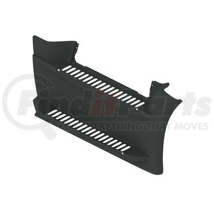 FREIGHTLINER A22-71486-303 - panel reinforcement - right side, thermoplastic olefin, black, 4 mm thk | fairing - forward, 125, reinforcement, right hand, shield