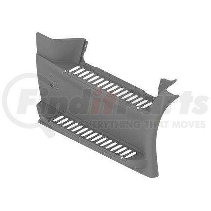FREIGHTLINER A22-71486-306 - panel reinforcement - right side, thermoplastic olefin, black, 4 mm thk | fairing - forward, 113, reinforcement, right hand, shield