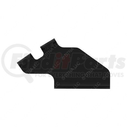 Freightliner A22-71977-000 Roof Air Deflector Mounting Bracket - Left Side, Steel, 0.13 in. THK