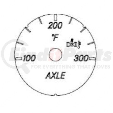 Freightliner A22-71988-003 Differential Temperature Gauge - 9V to 16V, -40 to 85 deg. C Operating Temp.