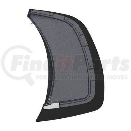 Freightliner A22-74119-011 Truck Fairing Tandem - Right Side, Thermoplastic Olefin, Granite Gray