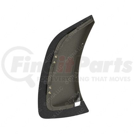 Freightliner A22-74119-024 Truck Fairing Tandem - Thermoplastic Olefin, Granite Gray, 614.13 mm x 942.43 mm