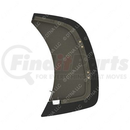 Freightliner A22-74119-025 Truck Fairing Tandem - Thermoplastic Olefin, Granite Gray, 614.37 mm x 942.35 mm