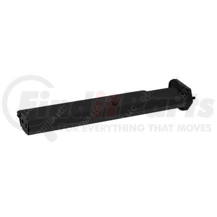 Freightliner A22-74141-008 Mud Flap Hanger Lowering Adapter - Left Side, Delrin, Black, 2 mm THK