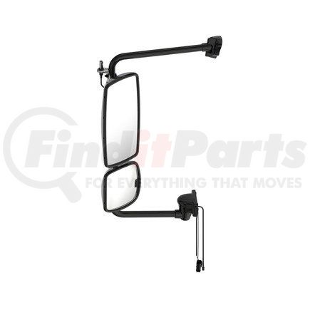 Freightliner A22-74243-010 Door Mirror - Assembly, Rearview, Outer, Bright, Heated, Remote, Antenna, Left Hand