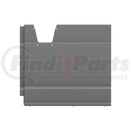 Freightliner A22-73738-012 Sleeper Skirt - Left Side, Thermoplastic Olefin, Gray, 4 mm THK